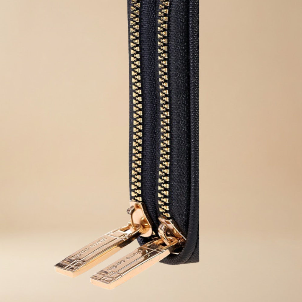 Pierre Cardin 'Noir Élégance' Croco Wallet