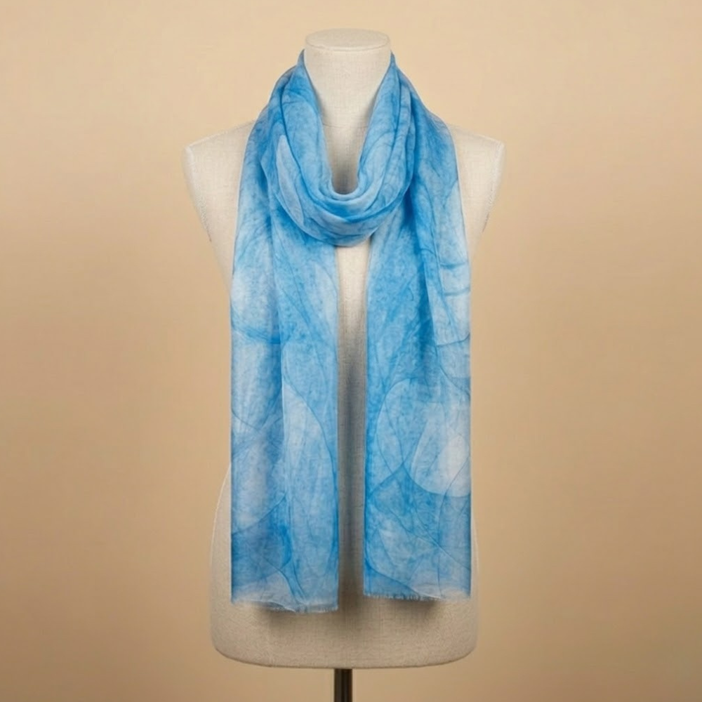 “Cerchi Moderni” Viscose Scarf