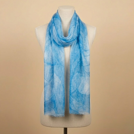 “Cerchi Moderni” Viscose Scarf