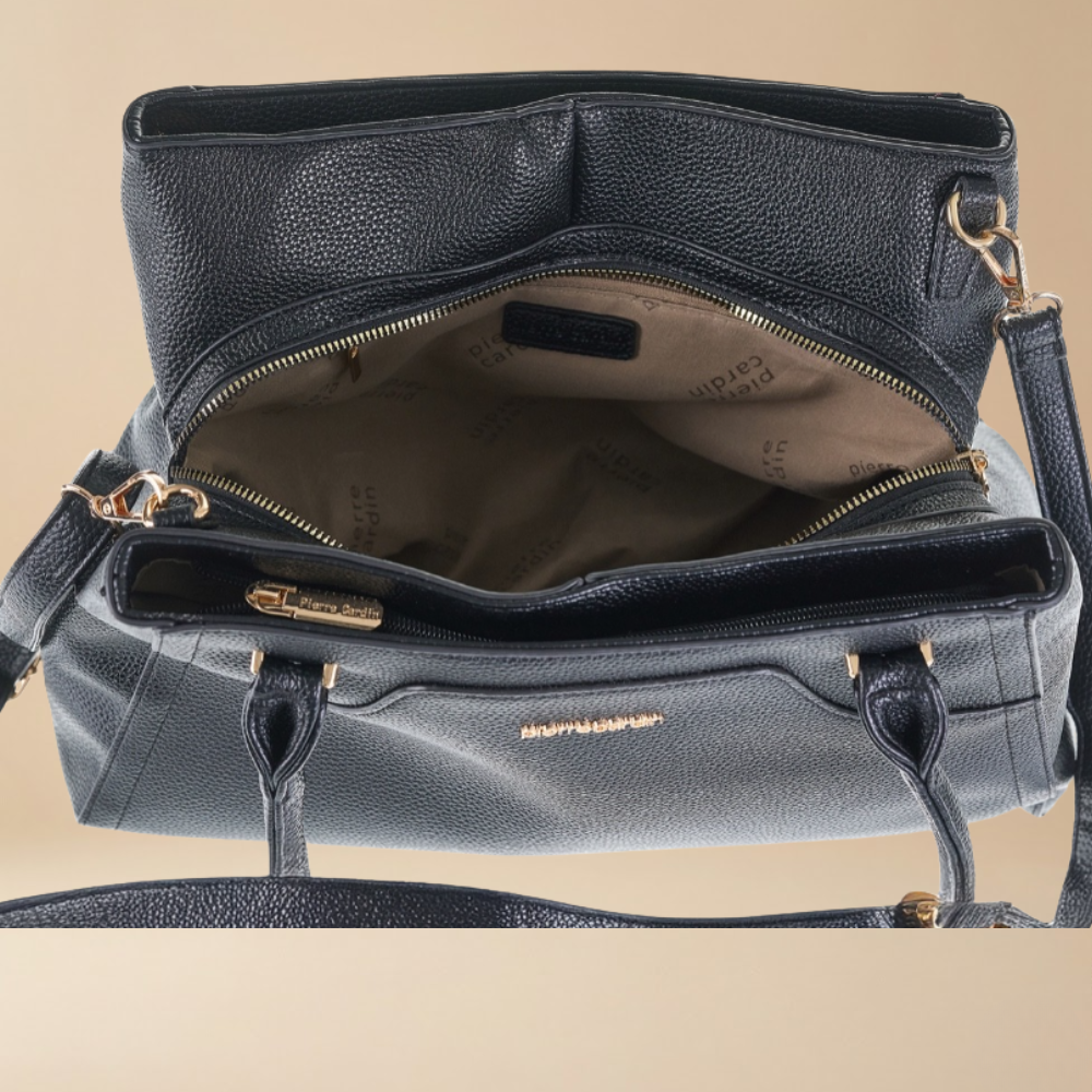 Pierre Cardin “Élodie” Spacious Shoulder Bag