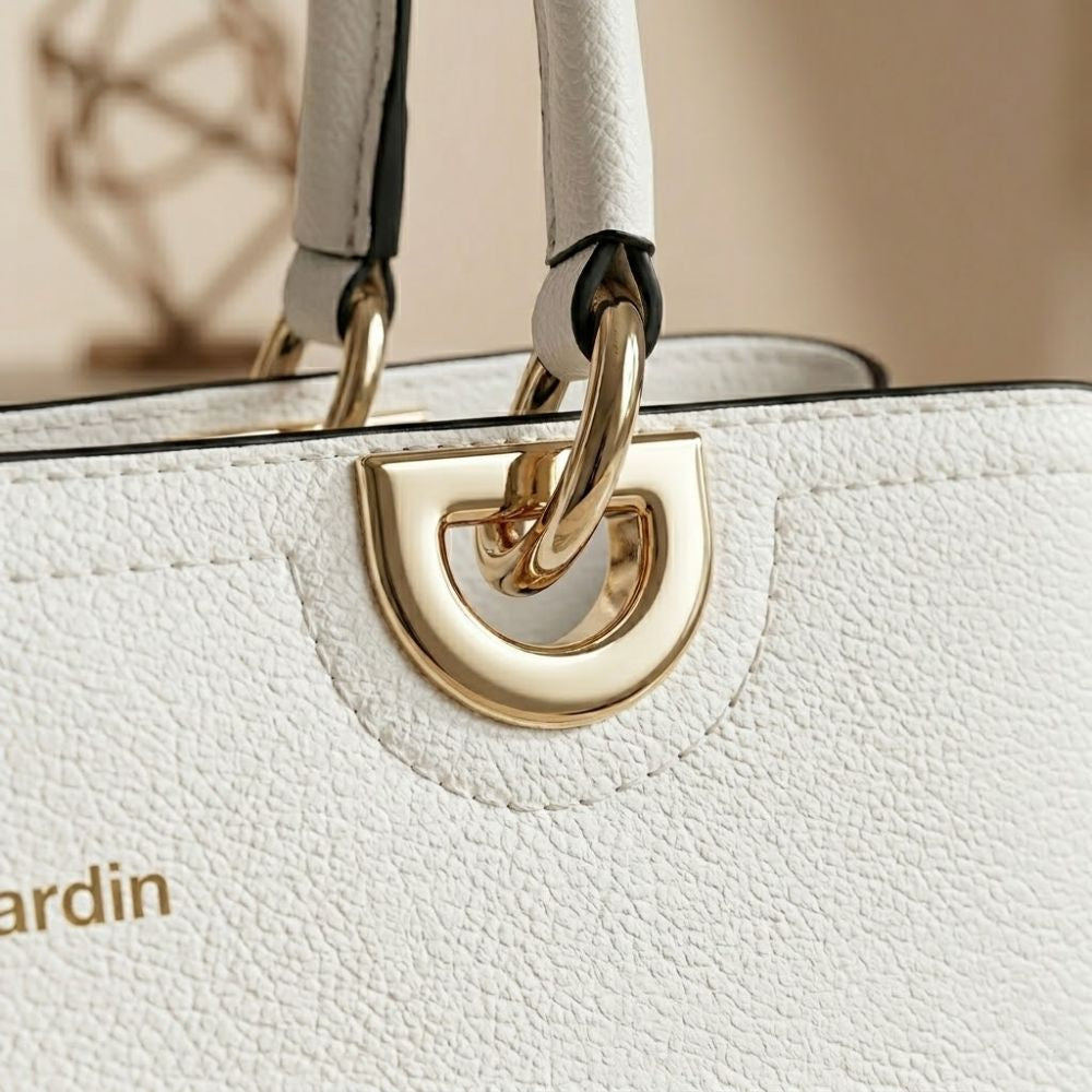 Pierre Cardin “Linea Tripla” Eco-Leather Handbag