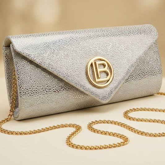Laura Biagiotti “Emblema” Evening Clutch