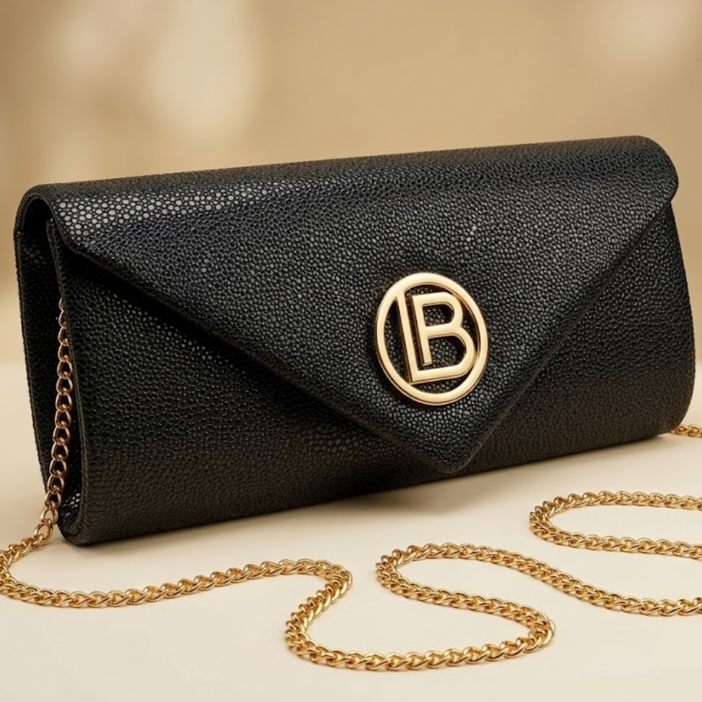 Laura Biagiotti “Emblema” Evening Clutch