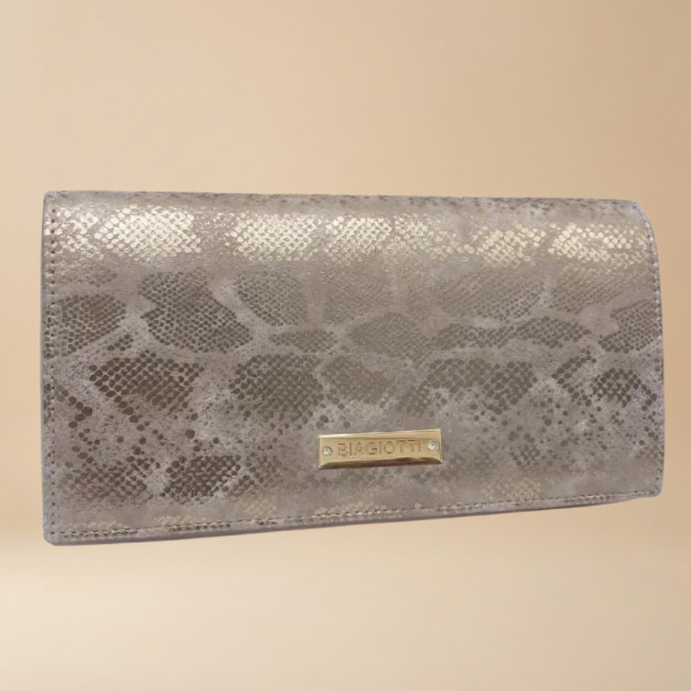 Laura Biagiotti “Serpente Luxe” Clutch Bag