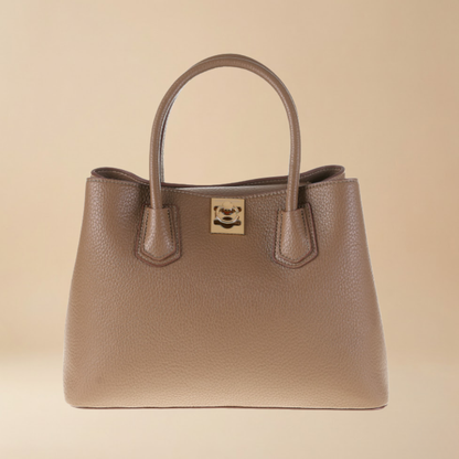 Pierre Cardin “Marcella” Structured Eco-Leather Shoulder Bag