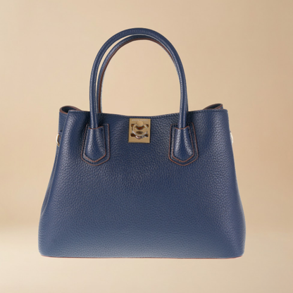 Pierre Cardin “Marcella” Structured Eco-Leather Shoulder Bag