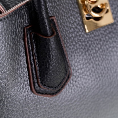 Pierre Cardin “Marcella” Structured Eco-Leather Shoulder Bag