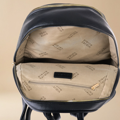 Pierre Cardin “Aurea Forma” Eco-Leather Backpack