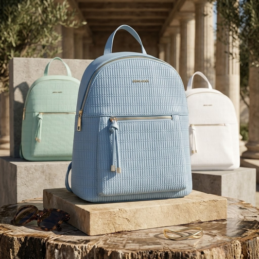 Pierre Cardin “Essenza Urbana” Eco-Leather Backpack