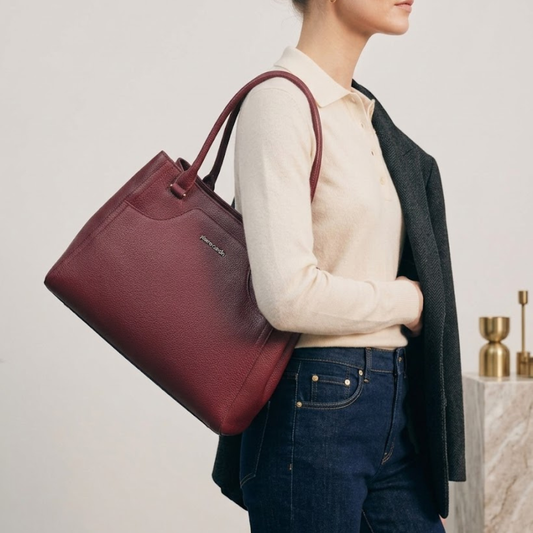 Pierre Cardin “Élodie” Spacious Shoulder Bag