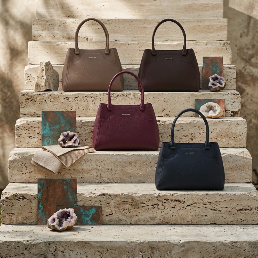 Pierre Cardin “Élodie” Spacious Shoulder Bag