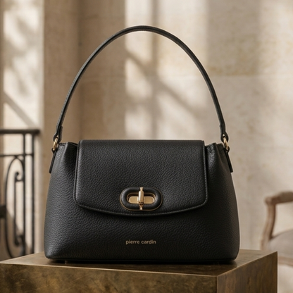 Pierre Cardin “Bellaria” Eco-Leather Shoulder Bag