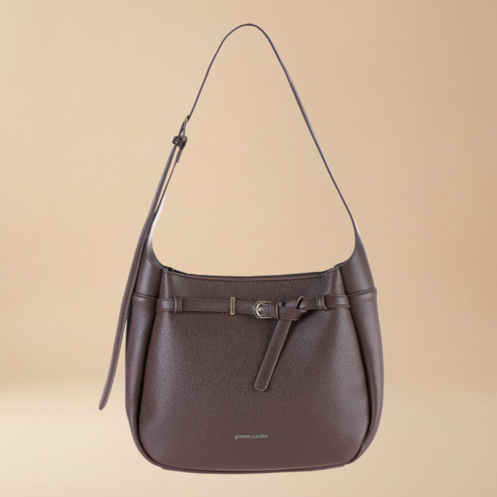 Pierre Cardin “Sofia” Eco-Leather Shoulder Bag