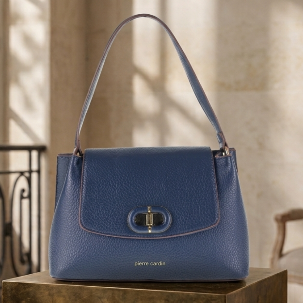 Pierre Cardin “Bellaria” Eco-Leather Shoulder Bag
