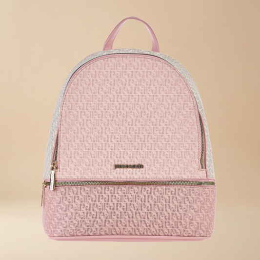 Pierre Cardin “Cielo Monogramma” Eco-Leather Backpack