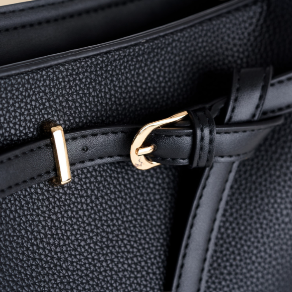 Pierre Cardin “Sofia” Eco-Leather Shoulder Bag