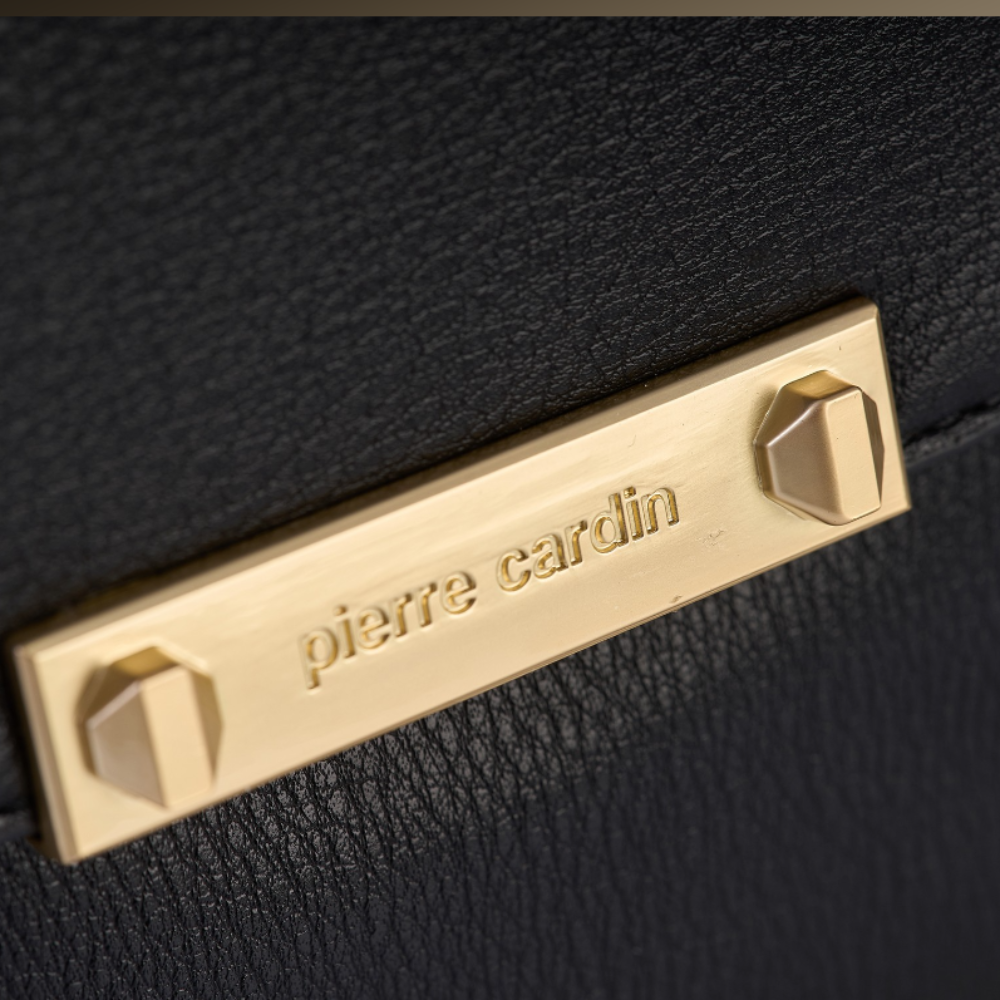 Pierre Cardin “Mira” Pebbled Crossbody Bag