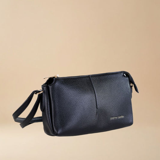 Pierre Cardin “Linea Morbida” Eco-Leather Shoulder Bag