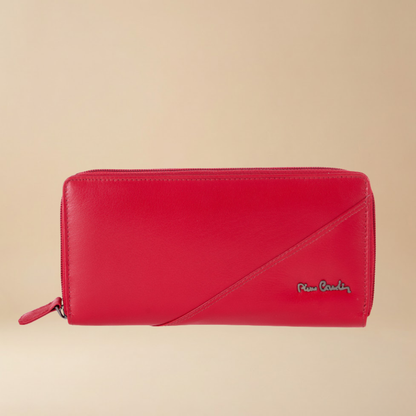 Pierre Cardin “Portofino” Genuine Leather Zip Wallet