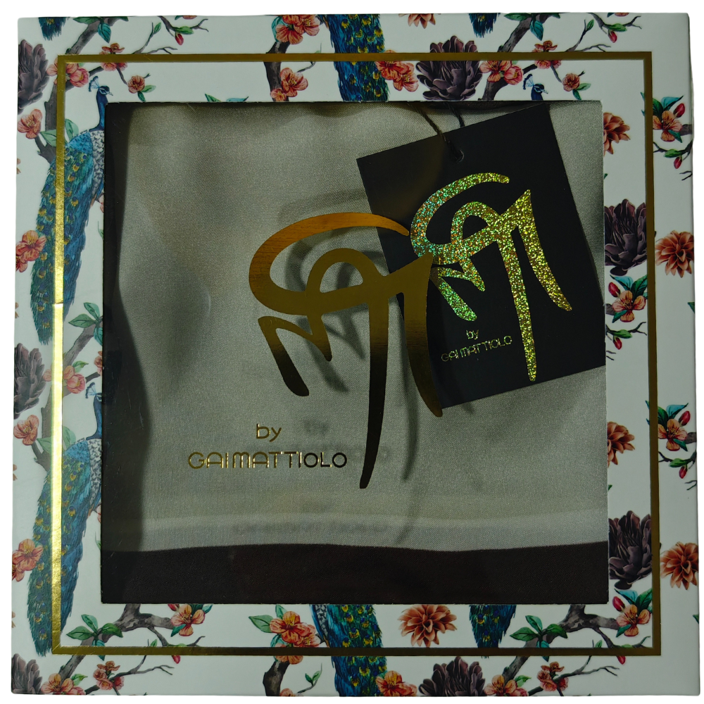 Gai Mattiolo “Color Quadra” Silk Foulard