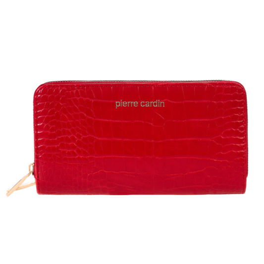Pierre Cardin 'Noir Élégance' Croco Wallet
