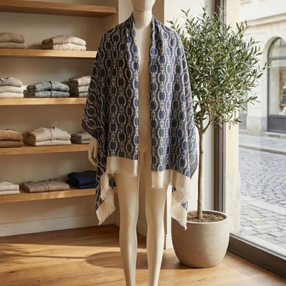Laura Biagiotti Chain Elegance Scarf