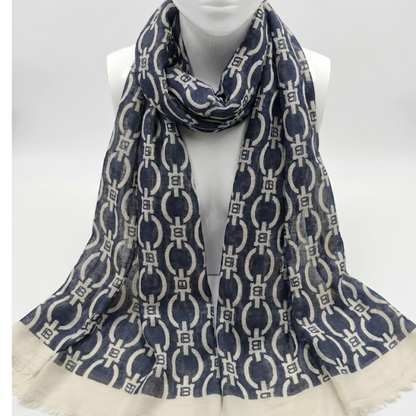 Laura Biagiotti Chain Elegance Scarf