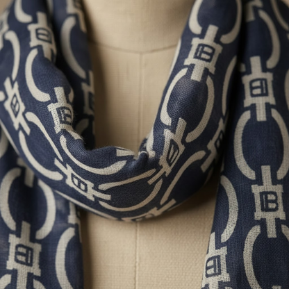 Laura Biagiotti Chain Elegance Scarf