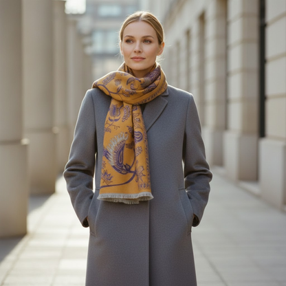 Verve Paisley Soft Touch Scarf