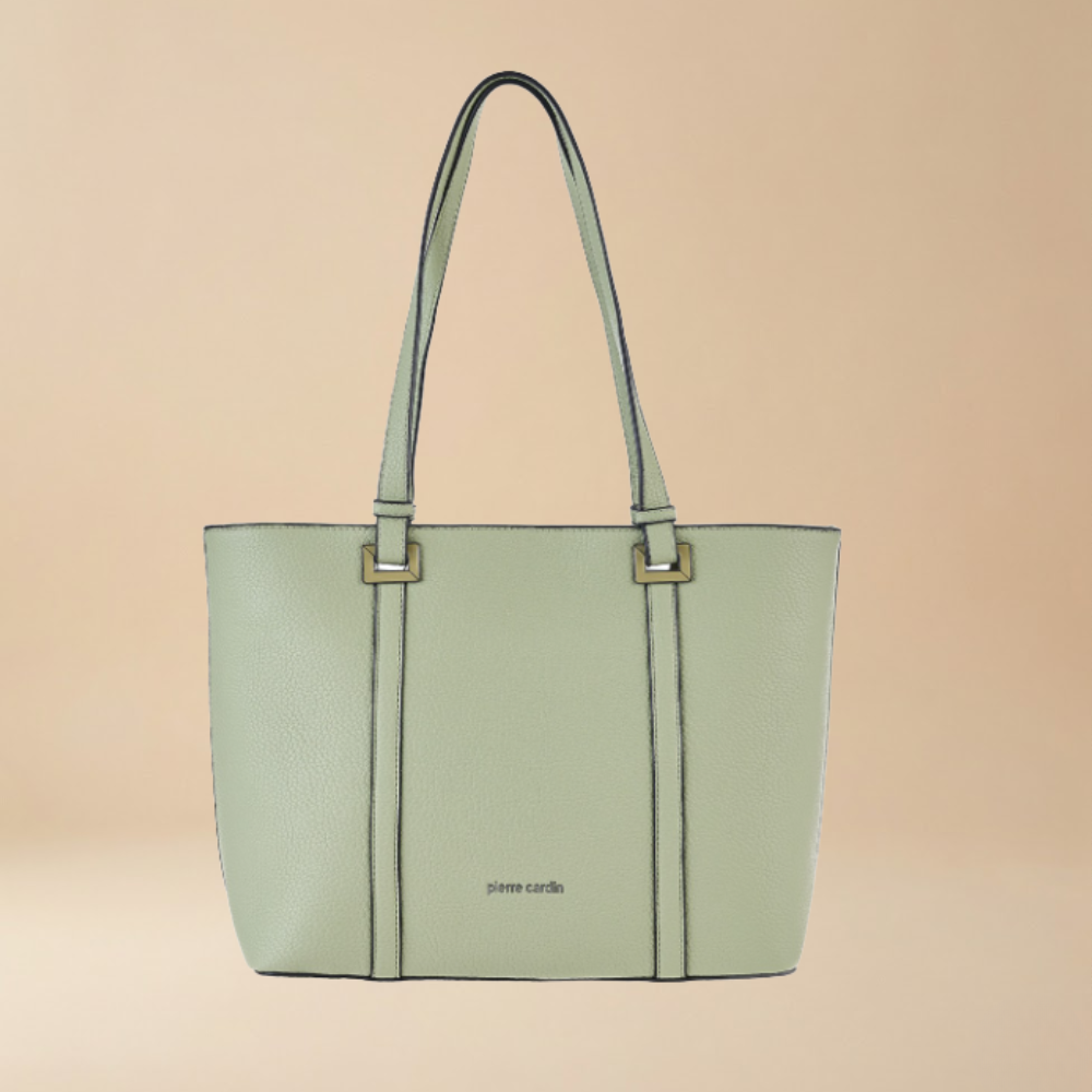 Pierre Cardin “Eleganza Pura” Eco-Leather Tote Bag