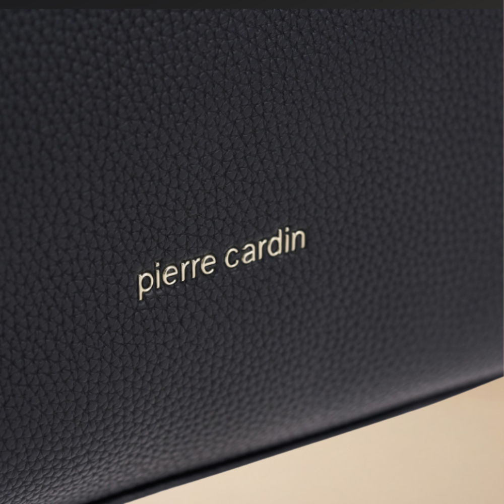 Pierre Cardin “Linea Pura” Eco-Leather Shoulder Bag