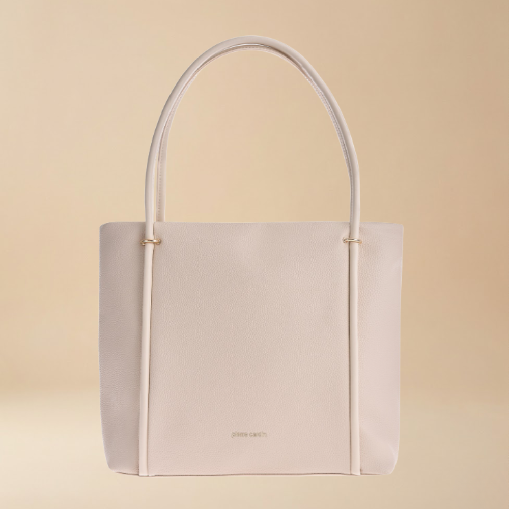 Pierre Cardin “Linea Pura” Eco-Leather Shoulder Bag