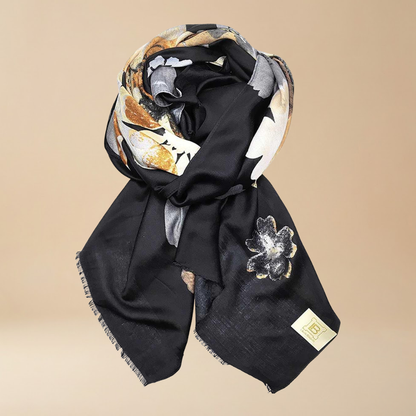 Laura Biagiotti 'Floral Elegance' Scarf