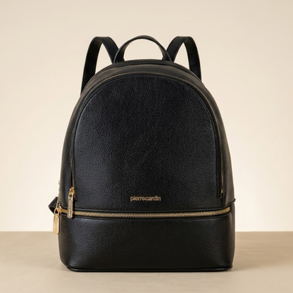 Pierre Cardin “Aurea Forma” Eco-Leather Backpack