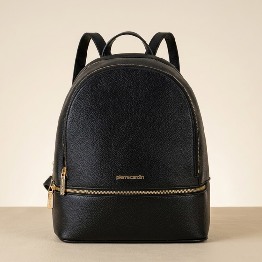 Pierre Cardin “Aurea Forma” Eco-Leather Backpack