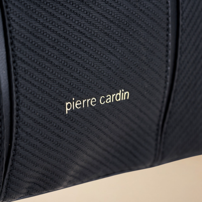 Pierre Cardin “Linea Nova” Mixed-Material Shoulder Bag