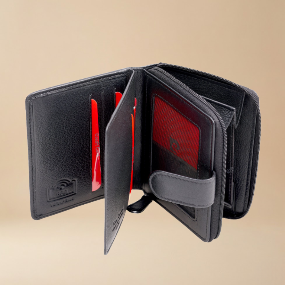 Pierre Cardin “Doppia Sicurezza” RFID Leather Wallet