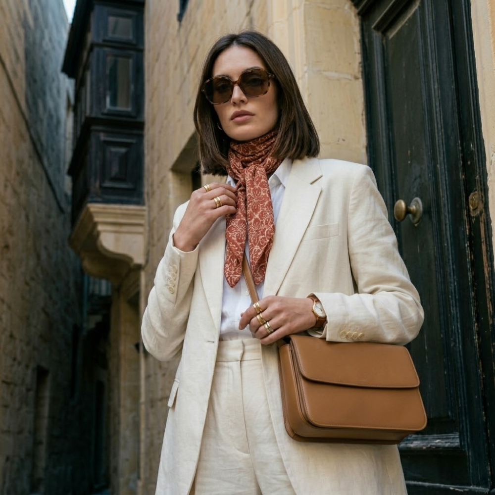The Amelie Cotton Scarf