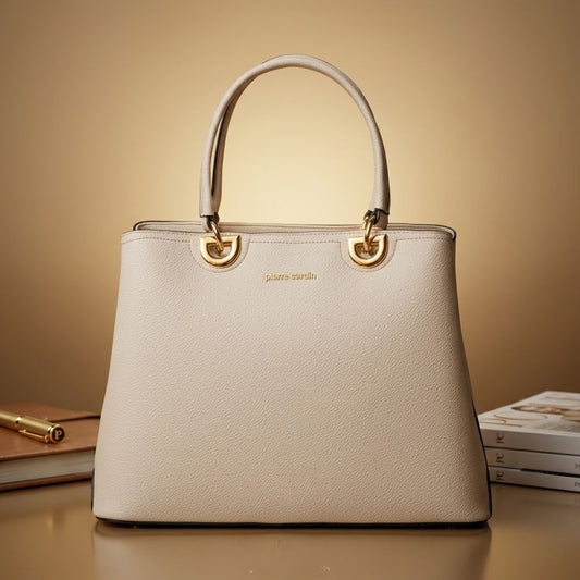 Pierre Cardin “Linea Tripla” Eco-Leather Handbag