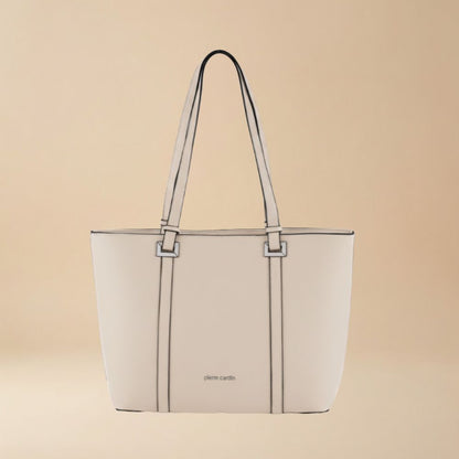 Pierre Cardin “Eleganza Pura” Eco-Leather Tote Bag