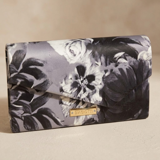 Laura Biagiotti “Fiori Notturni” Clutch Bag
