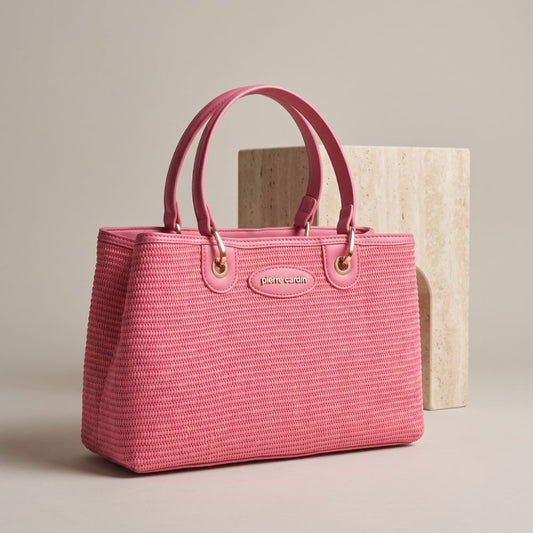 Pierre Cardin “Paglia Eleganza” Straw Handbag