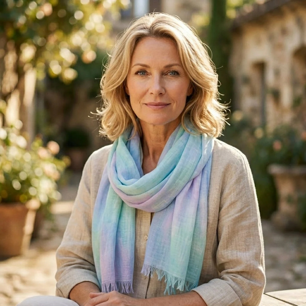 Capoverde “Sfumatura Pastello” Viscose Scarf